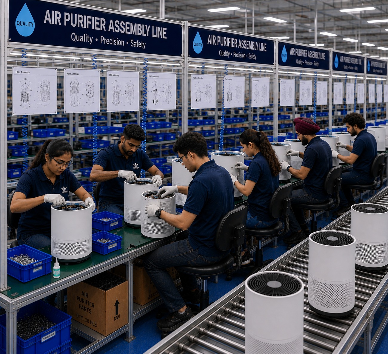 Air Purifier Assembling Service
